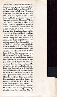 Die Leute von Peyton Place, 1