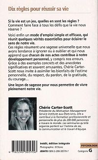 Dix règles pour réussir sa vie , 1