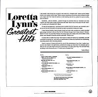 Loretta Lynn's Greatest Hits [Vinyl], 1