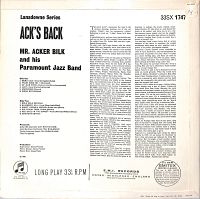 Ack's Back [Vinyl], 1
