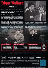 Edgar Wallace - Zimmer 13 [DVD], 1