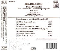 Klavierkonzerte [CD], 1
