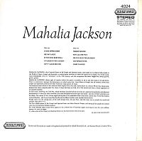 Mahalia Jackson [Vinyl], 1