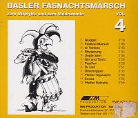 Basler Fasnachtsmärsch Vol. 4 [CD], 1