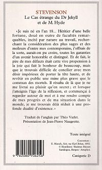 Le cas étrange du Dr Jekyll et de M. Hyde, 1