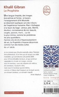 Le prophète, 1
