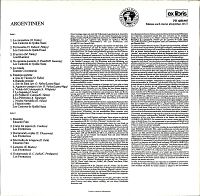 Argentinien - Argentine [Vinyl], 1