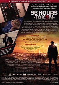 96 Hours - Taken 3 [DVD], 2