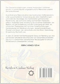 Götter, Mythen, Jahresfeste - Heidnische Naturreligion, 1