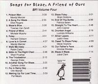 Songs for Blaze, a Friend of Ours [CD], 1