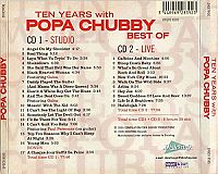 Ten Years With Popa Chubby [CD], 1