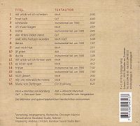 Minnesang [CD], 1