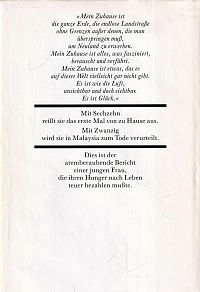 Dieser Hunger nach Leben, 1