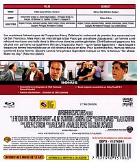 Le retour de l'inspecteur Harry [Blu-ray], 2