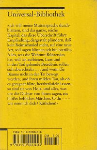 Das Käthchen von Heilbronn oder die Feuerprobe, 1