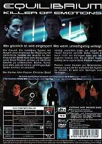 Equilibrium - Killer of Emotions [DVD], 1