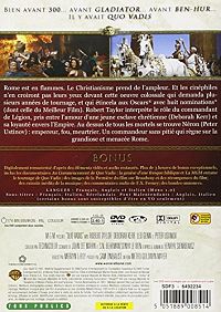 Quo Vadis [DVD], 3