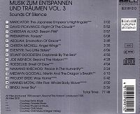 Musik zum Entspannen und Träumen - Vol. 3 [CD], 1