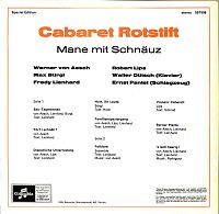 Mane Mit Schnäuz, 1