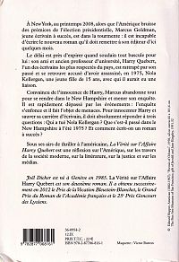 La Vérité sur l'Affaire Harry Québert, 1