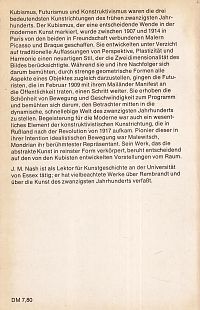 Kubismus, Futurismus und Konstruktivismus, 1