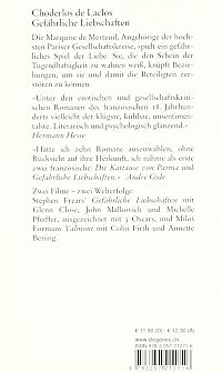 Gefährliche Liebschaften. , 1