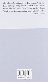 Das Glasperlenspiel, 1