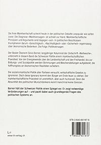 Schweizer Politik im ökonomischen Praxistest, 1