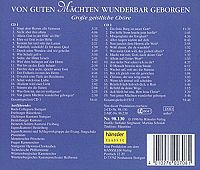 Von guten Mächten wunderbar geborgen - Grosse geistliche Chöre [CD], 1