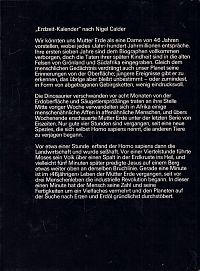 Erde-ruheloser Planet, 1