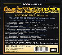 Concerti Per Le Solennita [CD], 1