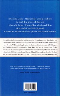 Das volle Leben - Männer über achtzig erzählen, 1