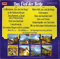 Das Lied der Berge  [Vinyl], 1