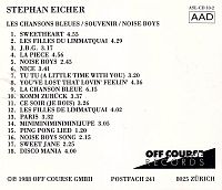 Les Chansons Bleues - Souvenir - Noise Boys [CD], 1