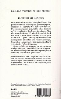 La Tristesse des éléphants, 1