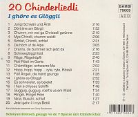 I ghöre es Glöggli [CD], 1