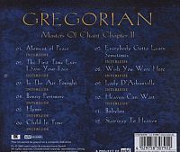 Gregorian - Masters of Chant Chapter II [CD], 1