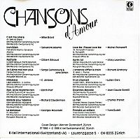Chansons d'amour 2 [CD], 1