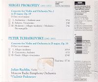 Tschaikowsky Violinkonzert [CD], 1