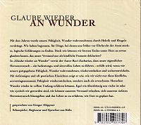 Glaube wieder an Wunder, 1