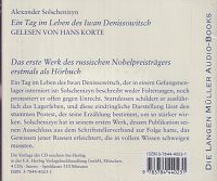 Ein Tag im Leben des Ivan Denissowitsch, 1