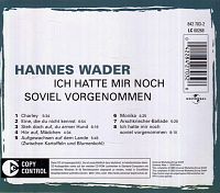 Ich hatte mir noch so viel vorgenommen [CD], 1