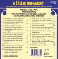 D'Zäller Wiehnacht [CD], 1