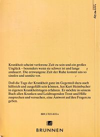 Weil Du bei mir bist - Für Zeiten der Krankheit, 1
