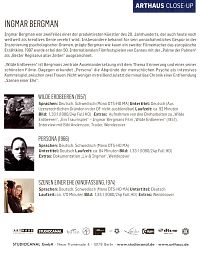 Ingmar Bergman [Blu-ray], 2