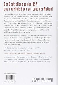 Die Abwicklung - Eine innere Geschichte des neuen Amerika, 1