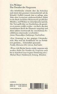 Das Paradies des Vergessens, 1