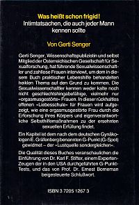 Was heisst schon frigid!, 1