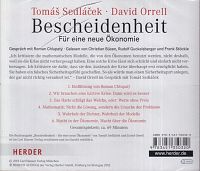 Bescheidenheit - Für eine neue Ökonomie, 1