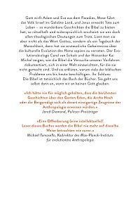 Das Tagebuch der Menschheit, 1